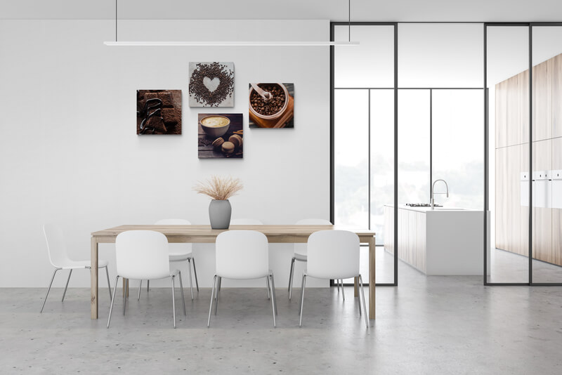 V minimalistickom interiéri prevládajú prírodné materiály